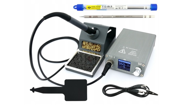 Lutownica OSS Team T12-X wersja 75W ! + Grot (Poprawiony model)!