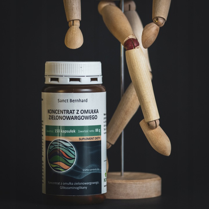 Omułek zielonowargowy 150 kaps. - koncentrat 500 mg - Nomak