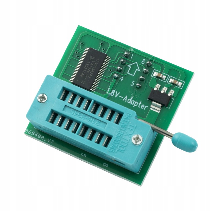 Duży zestaw programator EEPROM i Flash na CH341A I2C SPI Adapter Klips