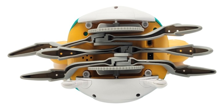 UCIEKAJĄCY PEŁZAJĄCY KRAB CHODZĄCY ZABAWKA INTERAKTYWNA dla DZIECKA LED XL