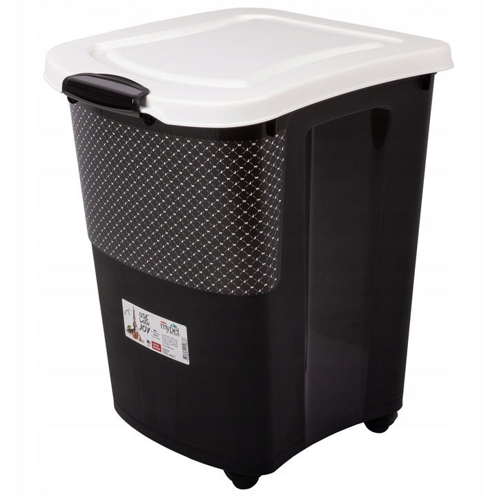 Pojemnik na karmę na kółkach Rotho ARCHIE 38L 18kg