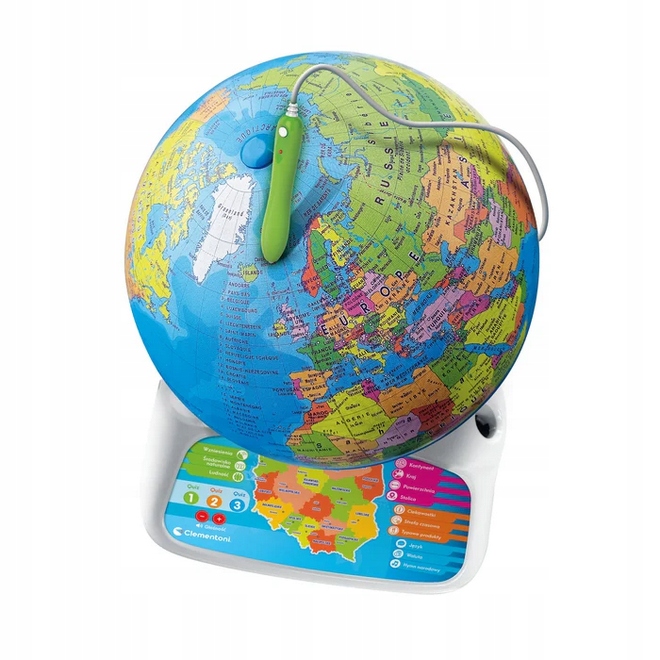 INTERAKTYWNY EDU GLOBUS CLEMENTONI 50847