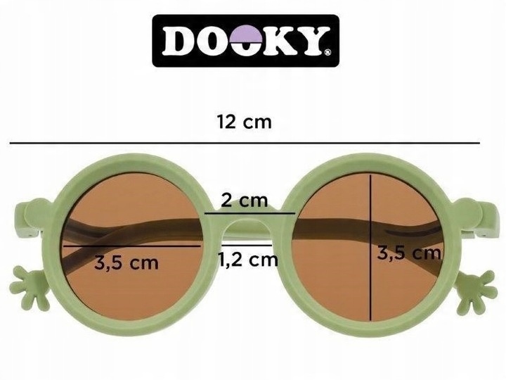 Okulary dziecięce przeciwsłoneczne Dooky Waikiki UV400 6 m-cy+