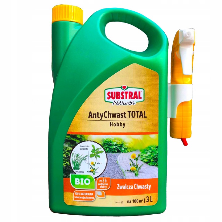 Środek naturalny na chwasty bio Antychwast Total RTU 3l Substral spray