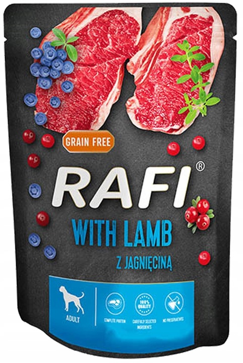 Mokra karma saszetki Rafi mix smaków 20x300 g