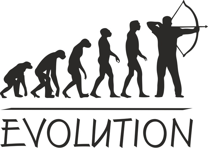 Koszulka EVOLUTION łucznik ewolucja archery