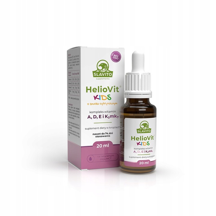 HelioVit Kids Witaminy ADEK Krople dla Dzieci 20ml