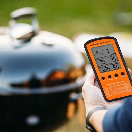 TERMOMETR DO WĘDZARNI MIĘS BEZPRZEWODOWY 2 SONDY