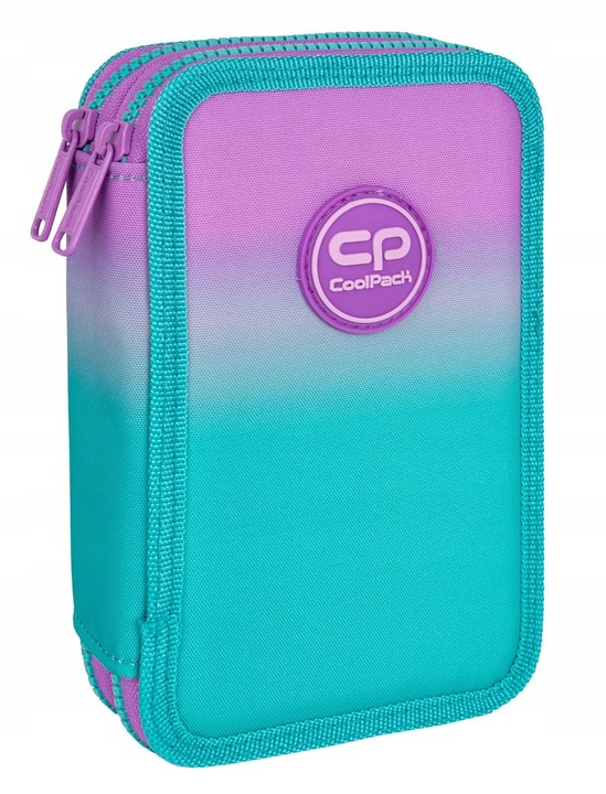Coolpack Jumper 2 Piórnik podwójny z wyposażeniem Gradient Bluberry E66505