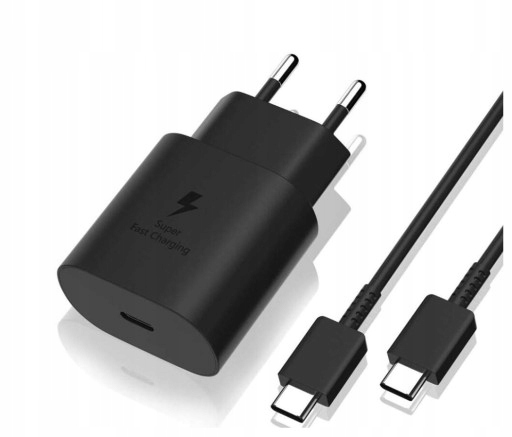 ORYGINALNA ŁADOWARKA SAMSUNG SUPER FAST 25W + KABEL Galaxy A14 A23 S22 5G