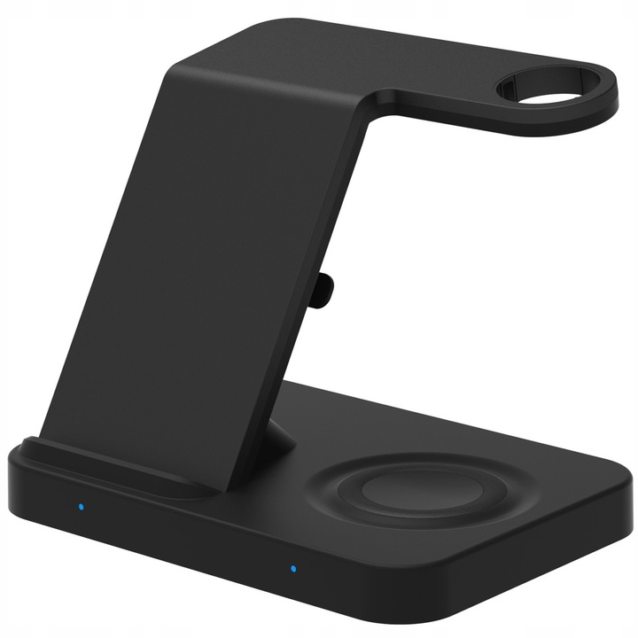 Ładowarka indukcyjna magnetyczna do IPHONE 12 13 14 15 APPLE WATCH 3w1 15W