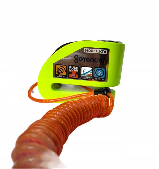 Blokada tarczy hamulcowej z alarmem KOVIX KT6/KD6