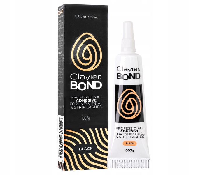 Klej do Rzęs Clavier Bond CZARNY 7g