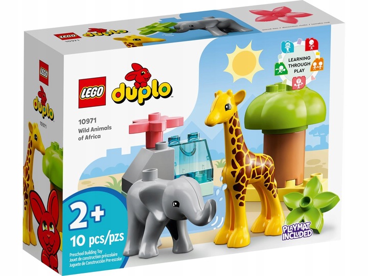 LEGO 10971 Duplo Dzikie zwierzęta Afryki + GRATIS Torba Prezentowa LEGO
