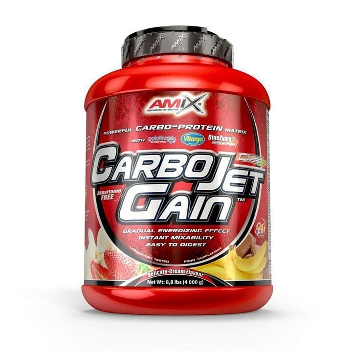 Amix CarboJet Gain 1000g masówka mass gainer mutant MEGA jakość białko WPC