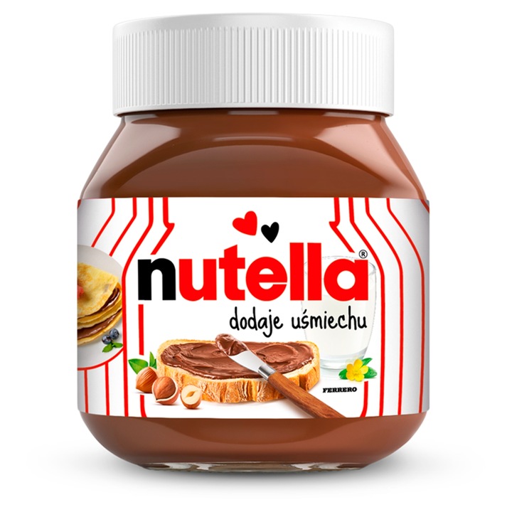 Pakiet 3 szt FERRERO KREM DO SMAROWANIA NUTELLA 350G