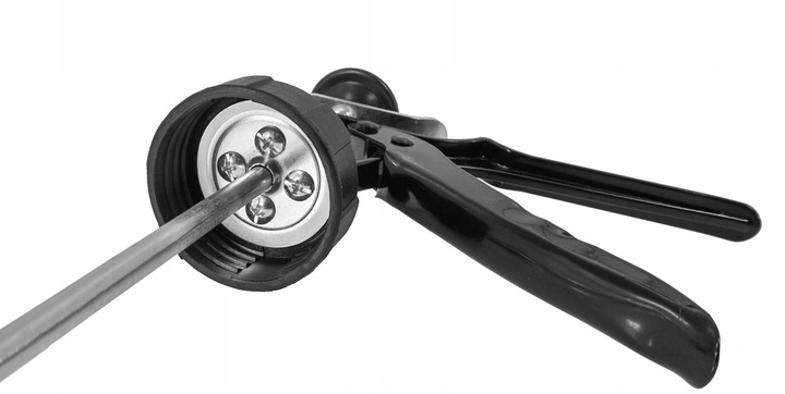 WYCISKACZ DO MAS SILIKONU TUBOWY AKRYLU KLEJU SMARU KLEJÓW NA TUBY 600ML