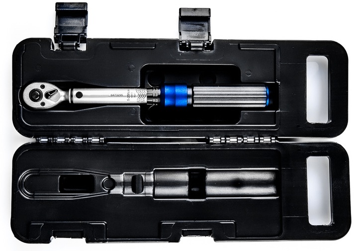 KLUCZ DYNAMOMETRYCZNY 1-25NM Z BLOKADĄ 1/4'' ETUI CERTYFIKAT KALIBRACJI