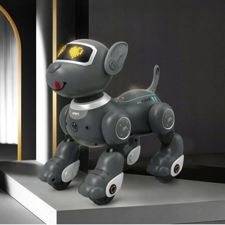 ROBOT INTERAKTYWNY ROBO PIES PIESEK ZDALNIE STEROWANY GŁOSEM PILOT DOTYK