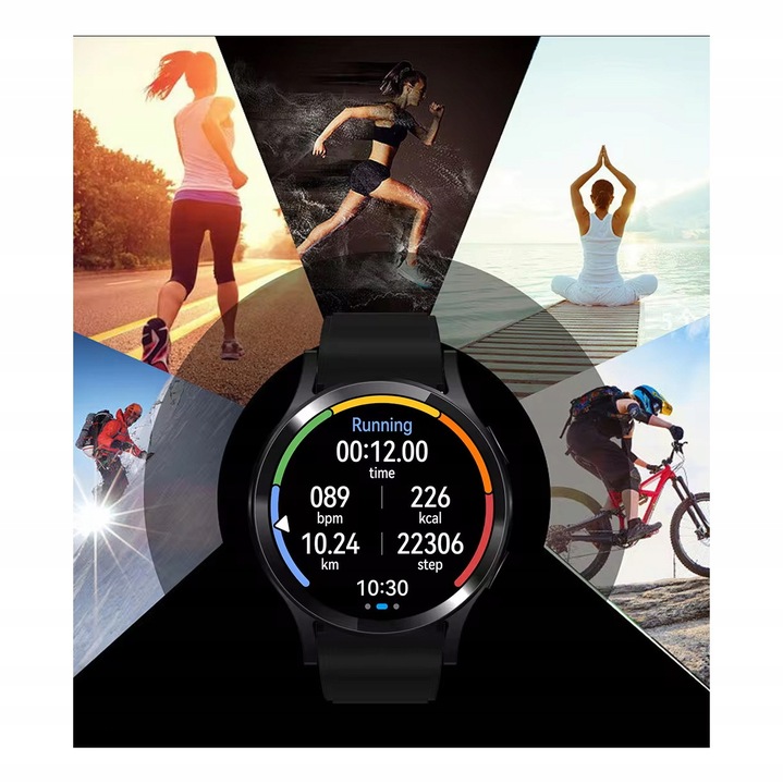 ZEGAREK MĘSKI SMARTWATCH MĘSKI POLSKIE MENU ROZMOWY BLUETOOTH CALL WATCH