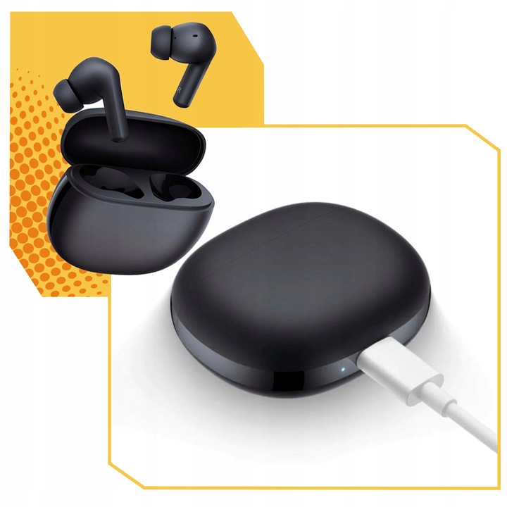 SŁUCHAWKI BEZPRZEWODOWE Xiaomi Redmi Buds 4 Active douszne FAST PAIR