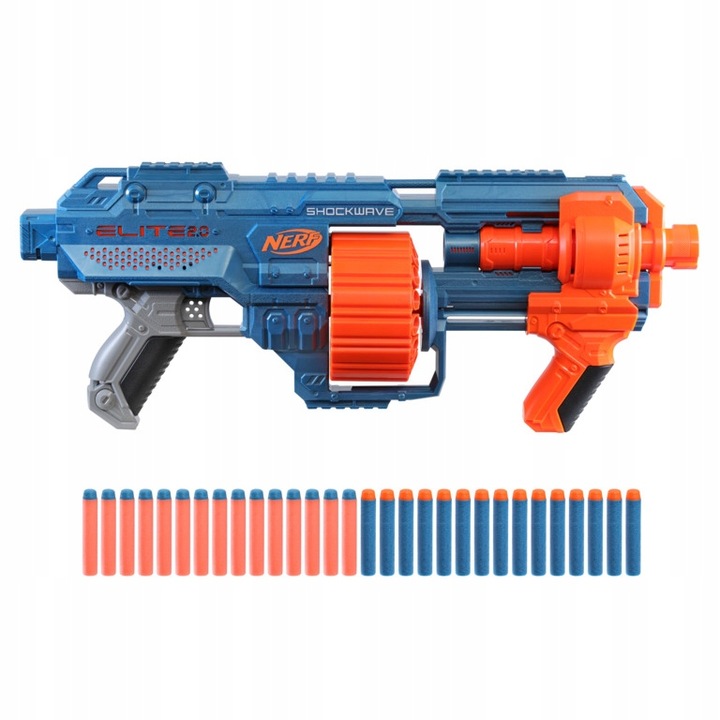 PISTOLET NERF KARABIN ELITE 2.0 KARABIN SHOCKWAVE RD-15 E9527 + 30 STRZAŁEK