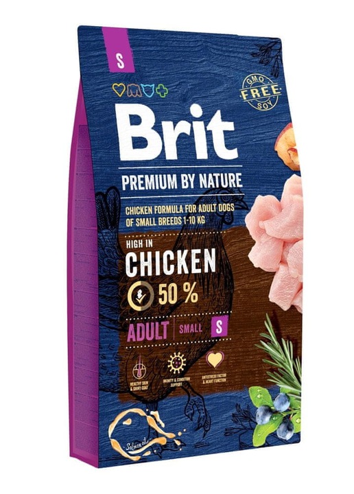 BRIT Premium Small Chicken sucha karma dla psa 8kg