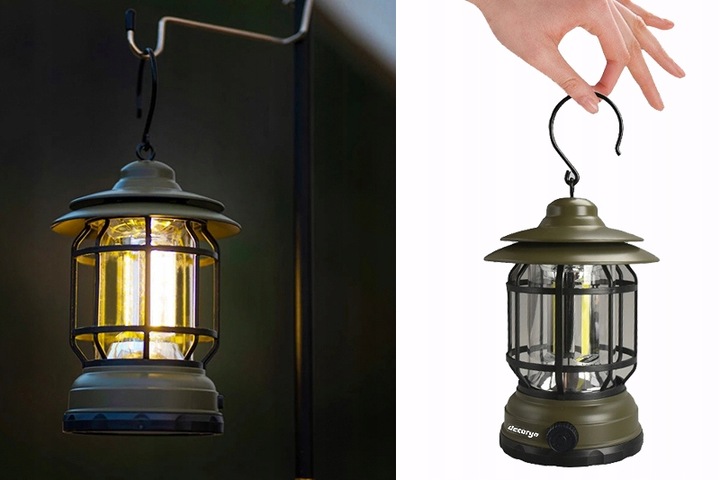 LAMPA LAMPKA LED TURYSTYCZNA AKUMULATOR KEMPINGOWA DO NAMIOTU ŁADOWANA USB