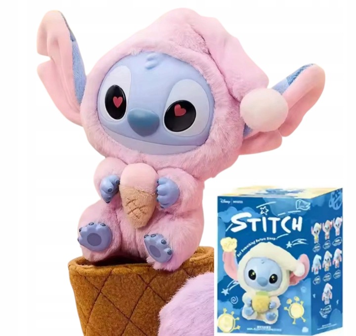 Stitch Eat Something Before Sleep Figurka Niespodzianka Blind Box brylok