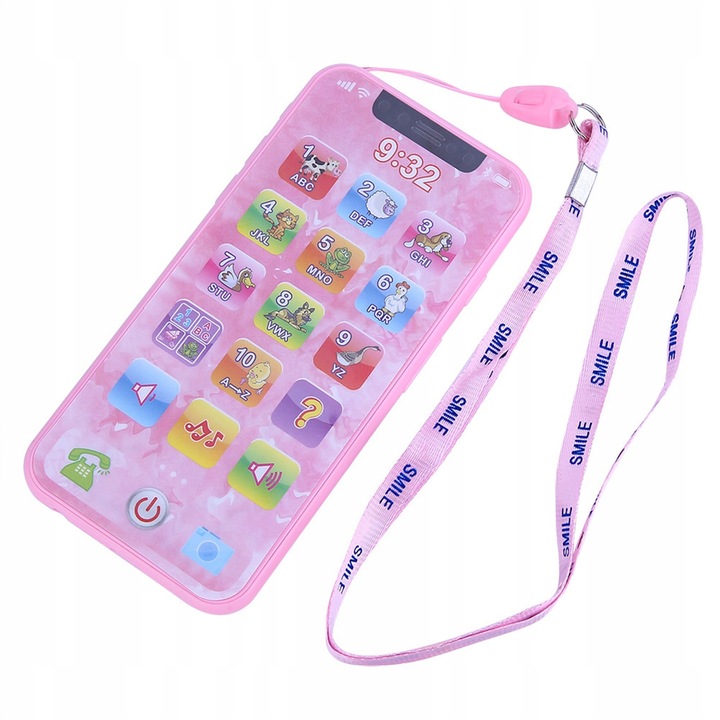 ZABAWKOWY SMARTFON TELEFON EDUKACYJNY