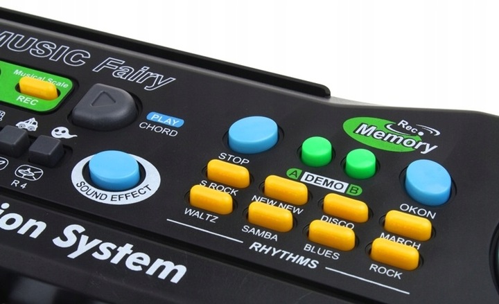 Keyboard Organy Pianino z Mikrofonem dla Dzieci Instrumenty Muzyczne