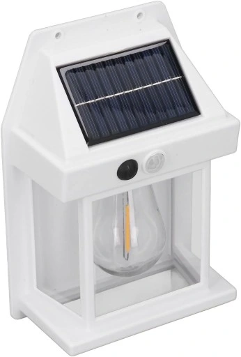 Lampa solarna Kinkiet ścienny z czujnikiem ruchu i zmierzchu 2 kolory