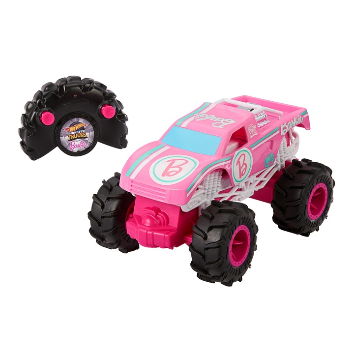 Hot Wheels Monster Truck R/C Barbie 1:24 Pojazd zdalnie sterowany HNV02