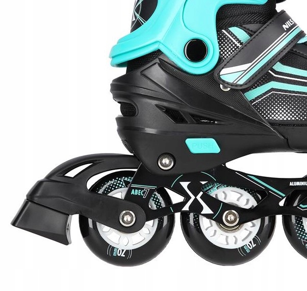 Rolki nils łyżworolki regulowane łyżwy 2w1 extreme r.L 39-43 regulacja