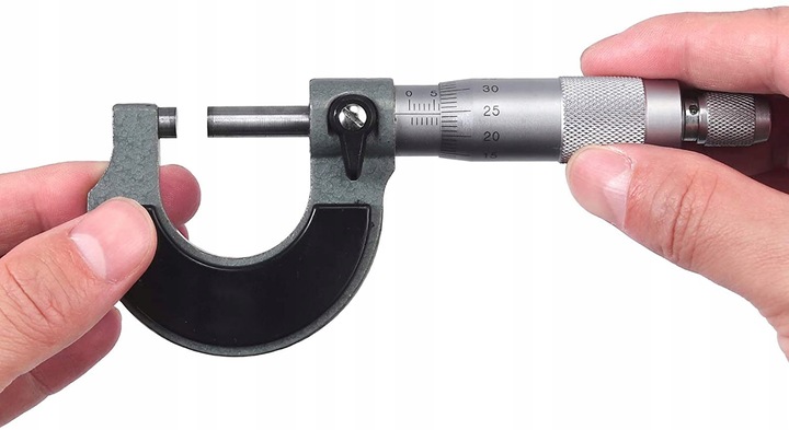 MIKROMETR NONIUSZOWY ZEWNĘTRZNY 0.01MM 0-25 MM ANALOGOWY ETUI