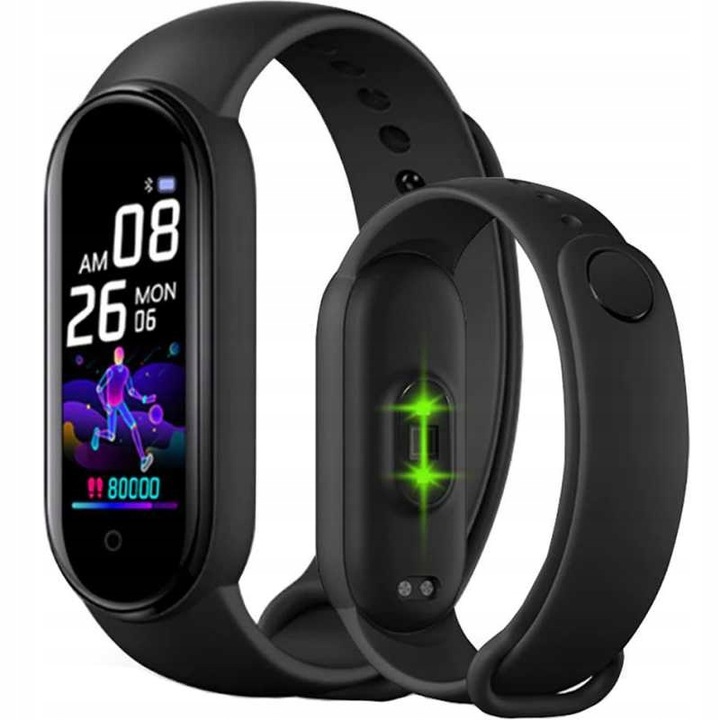 SMARTBAND M5 SMARTWATCH OPASKA PULS KROKI ROZMOWY
