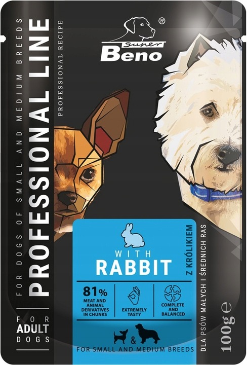 Super Beno Mokra karma Saszetki dla psa 24x100g MIX SMAKÓW