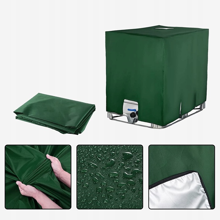 POKROWIEC NA ZBIORNIK MAUZER IBC 1000L OSŁONA WODĘ