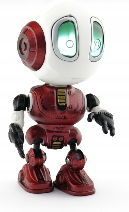 Robot VOICE BLUE mówi powtarza świeci Rebel