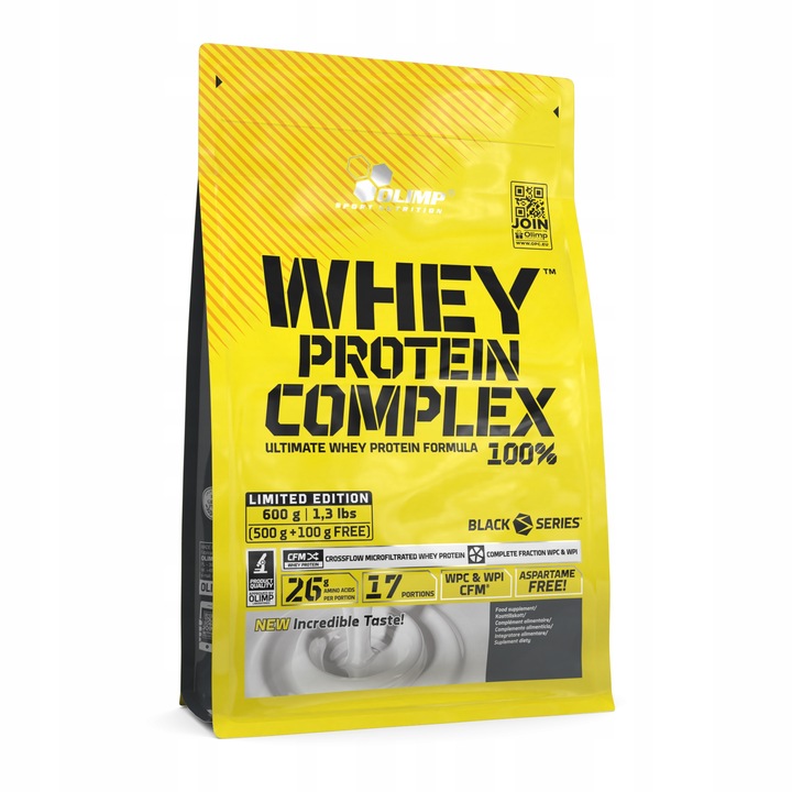 OLIMP WHEY PROTEIN COMPLEX 600g WPC WPI BIAŁKO