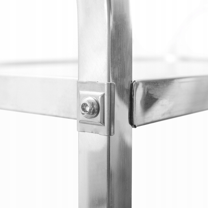 WÓZEK KELNERSKI 3-PÓŁKOWY ZE STALI NIERDZEWNEJ 225 KG TECHNICA