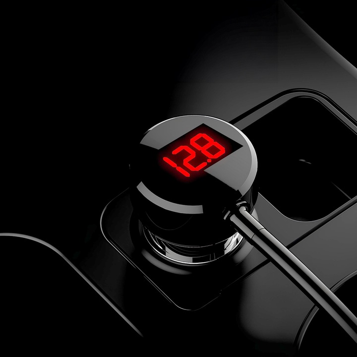 Rozdzielacz Gniazda Zapalniczki Samochodowej Ładowarka 12-24V Port USB-C