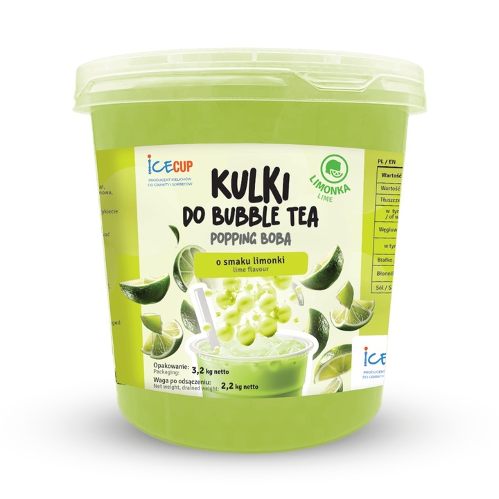 Kulki do Bubble Tea LIMONKA 3.2kg