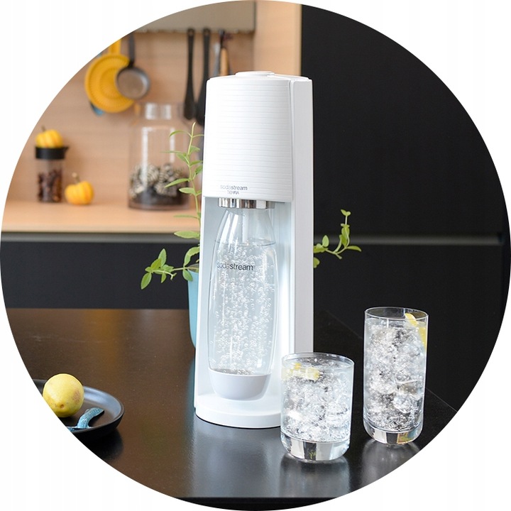 Saturator SodaStream Terra + Butelka + 2 Cylindry