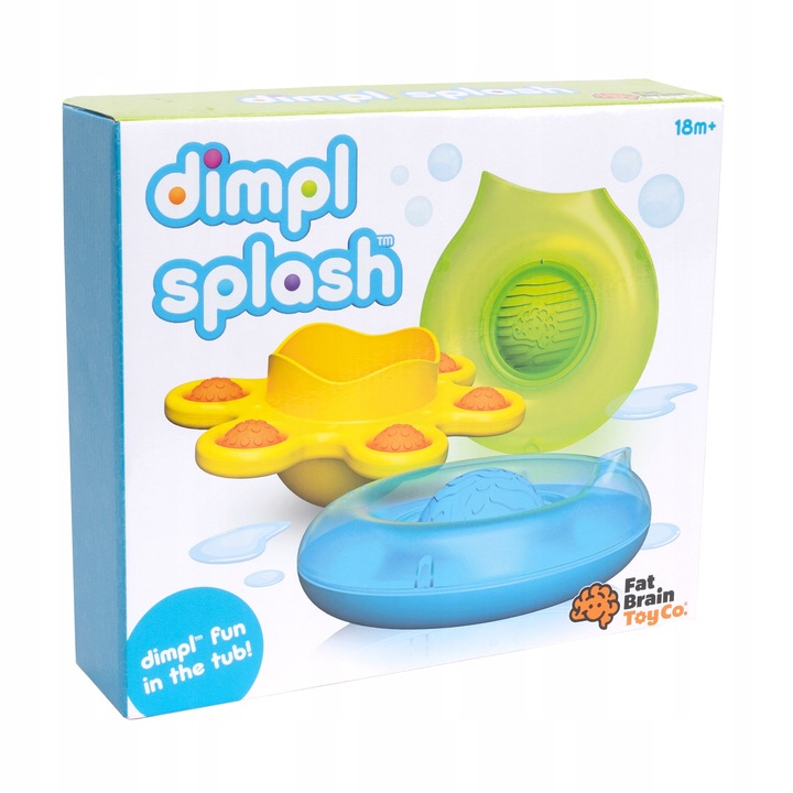 Bąbelki Kąpielowe Sensoryczne dla Dzieci Dimpl Splash Fat Brain Toy Pop it