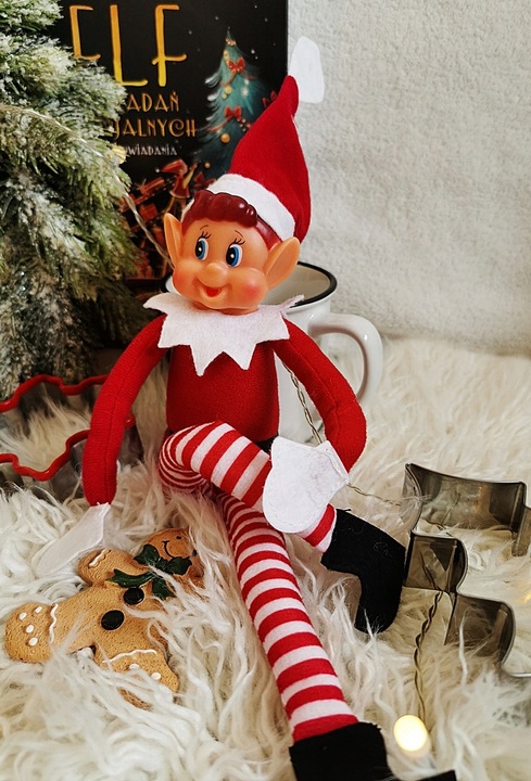 ELF PSOTNIK maskotka on behaving badly zabawa krasnal skrzat figurka