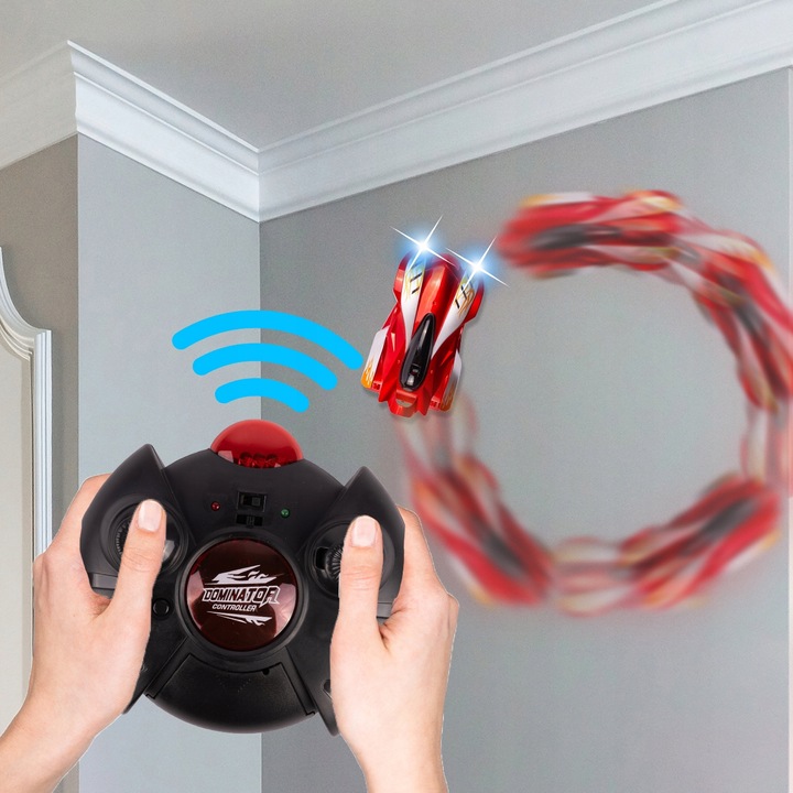 SAMOCHÓD JEŻDŻĄCY PO ŚCIANACH AUTO WYŚCIGÓWKA NA PILOTA ZDALNIE STEROWANE