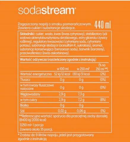 Saturator Sodastream Terra + 2 butelki + 4 syropy Pepsi 7Up Mirinda Pep Max