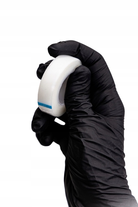 TAŚMA PERFOROWANA DO PRZEDŁUŻANIA RZĘS 1,25 CM X 9 M