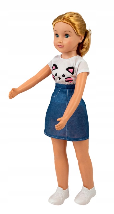 SMILY PLAY Duża lalka 70 cm księżniczka długie włosy
